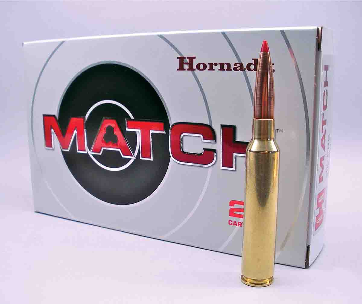 The Hornady .300 Precision Rifle Cartridge features a 225-grain ELD Match bullet at 2,810 fps.
